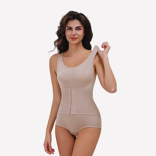 Tummy Control Zipper Bodysuit